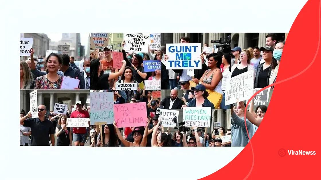 Case studies of recent protests