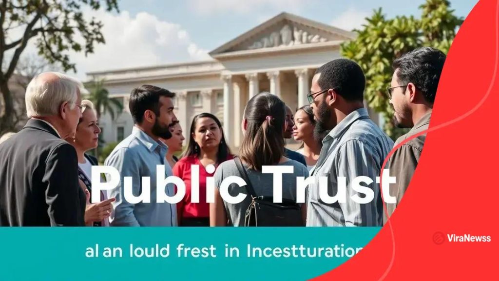 Public trust in institutions surveyed: what the data reveals