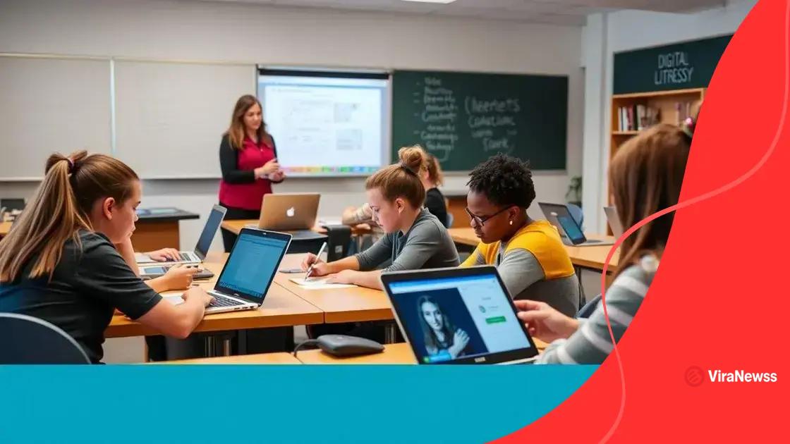 Methods to enhance digital literacy