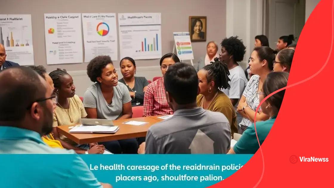 The impact of community input on healthcare policies