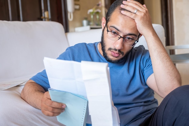 A split image showing, on one side, a stressed person looking at medical bills, and on the other side, a relaxed person receiving a check-up at a doctor's office. The image is titled 