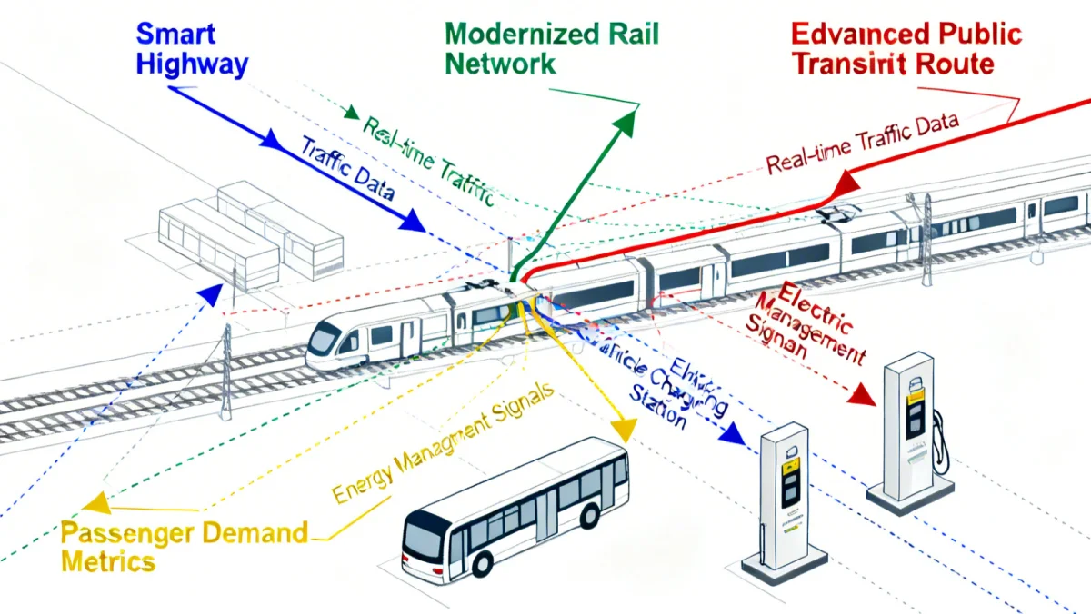 Detailed blueprint of integrated smart transportation systems