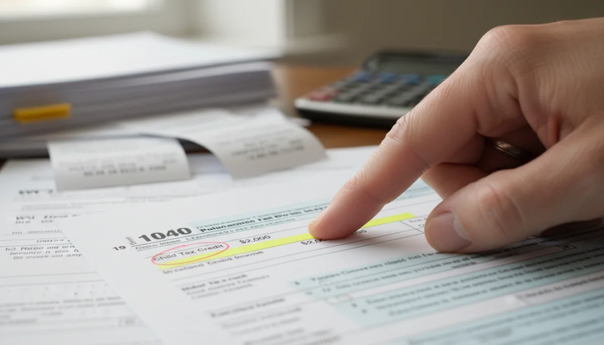 Identifying specific tax deductions on a form