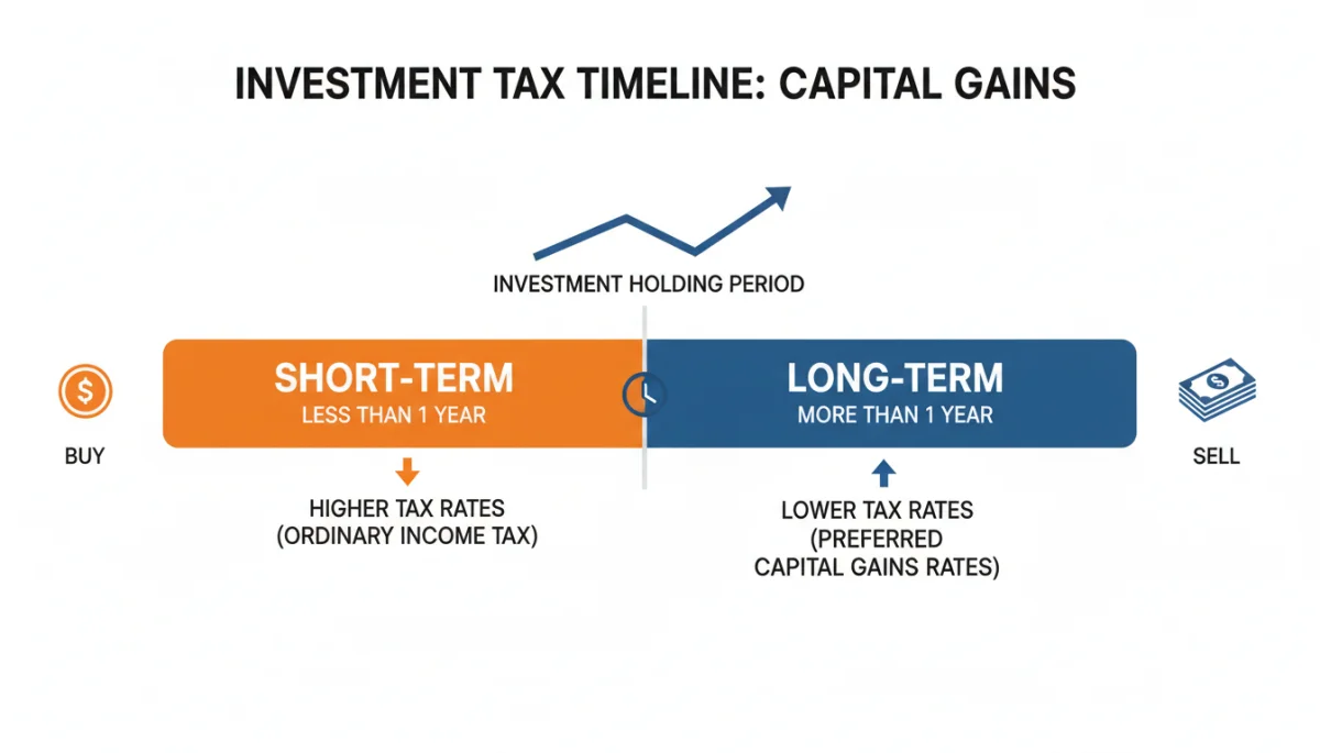 Short-term vs long-term capital gains holding period