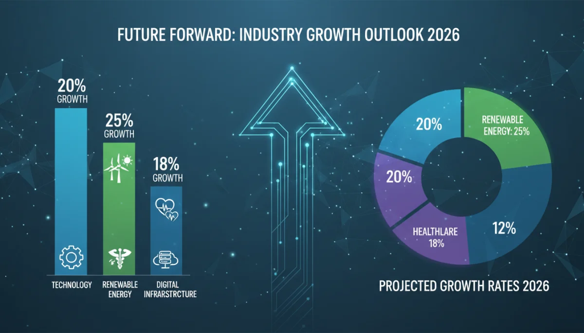 Projected growth sectors for investment in 2026