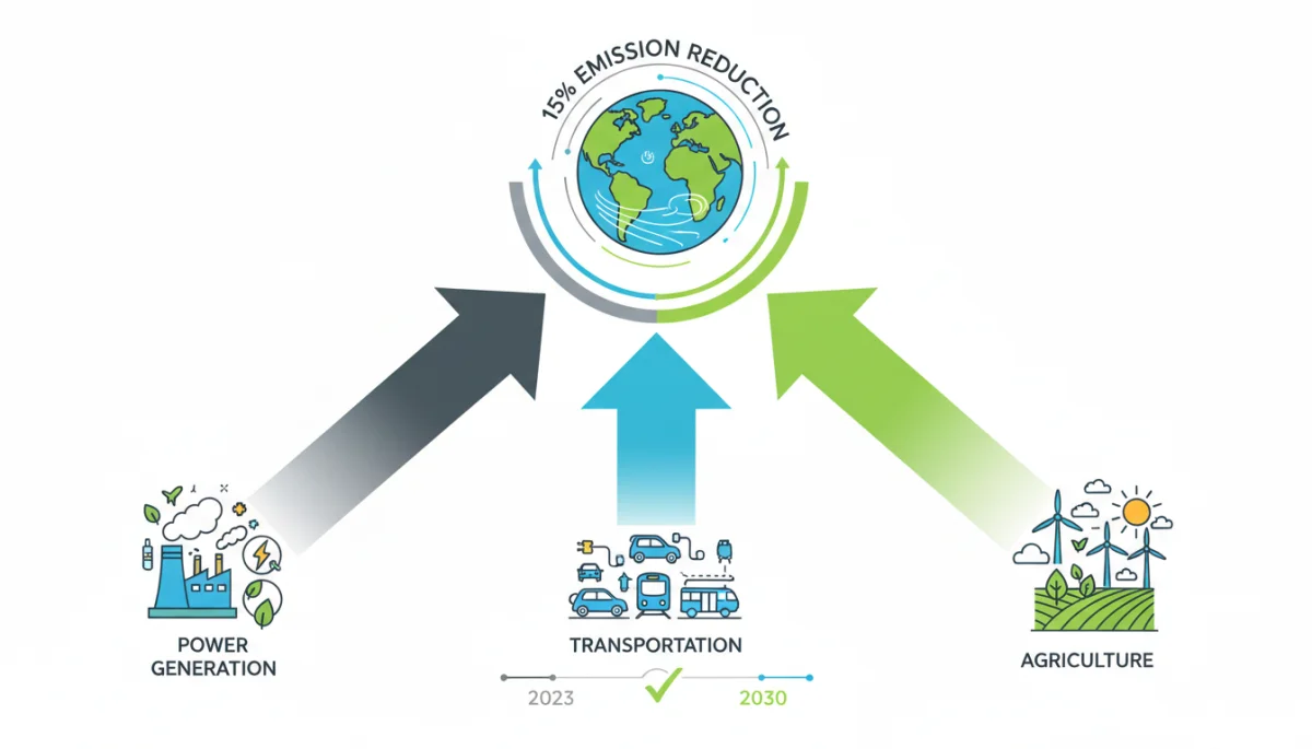 Impact of EPA 15 percent emission reduction across US sectors